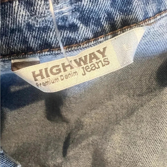 Highway Premium Denim‎ Jeans Dress Women’s Size Large - Picture 5 of 5
